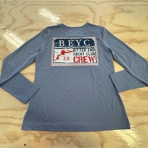 Bitter End Women's 2.0 Crew Long Sleeve Dritek SPF 30 2AP-158-SOOTHING SEA Med